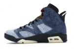 (Free Shipping)Jordan 6 Retro Washed Denim CT5350-401