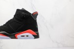 (Free Shipping)Jordan 6 Retro Black Infrared (2019) 384664-060