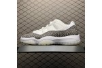 (Free Shipping)Jordan 11 Retro Low White Cement  AV2187-140