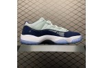 (Free Shipping)Jordan 11 Retro Low Georgetown 528895-007