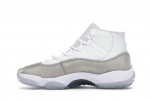 (Free Shipping)Jordan 11 Retro White Metallic Silver (W) AR0715-100