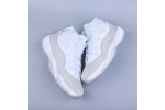 (Free Shipping)Jordan 11 Retro White Metallic Silver (W) AR0715-100