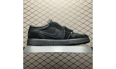 (Free Shipping)Jordan 1 Retro Low OG SP Travis Scott Black Phantom  DM7866-001