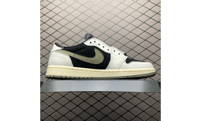 (Free Shipping)Travis Scott x Air Jordan 1 Low OG DZ4137-106