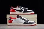 (Free Shipping)Travis Scott x Nike Air Jordan 1 Low OG SP Grey/Black/Beige DM7866-318