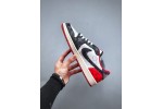 (Free Shipping)Travis Scott x Nike Air Jordan 1 Low OG SP Grey/Black/Beige DM7866-318