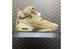 (Free Shipping)Jordan 6 Retro Travis Scott British Khak DH0690-200