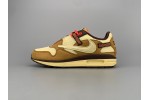 (Free Shipping)Nike Air Max 1 Travis Scott Cactus Jack Wheat Lemon Drop DO9392-701