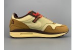 (Free Shipping)Nike Air Max 1 Travis Scott Cactus Jack Wheat Lemon Drop DO9392-701