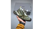 (Free Shipping)MEN'S 3XL SNEAKER IN DARK GREEN/LIGHT BEIGE