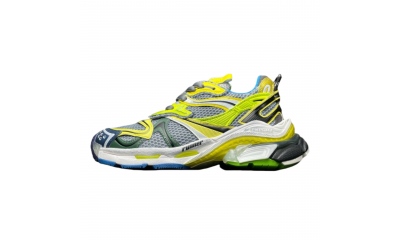 (Free Shipping)MEN'S RUNNER 2.0 SNEAKER IN White/YELLOW/BLUE