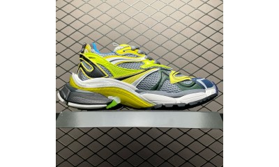 (Free Shipping)MEN'S RUNNER 2.0 SNEAKER IN White/YELLOW/BLUE