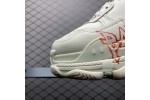 (Free Shipping)Balenciaga Triple S DIY Metal White Red 536737W2FAY9016