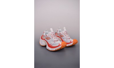 (Free Shipping)Balenciaga 10XL Sneakers 'White Red and Orange Mesh TPU and Rubber' 792778W2MV29670