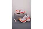 (Free Shipping)Balenciaga 10XL Sneakers 'White Red and Orange Mesh TPU and Rubber' 792778W2MV29670