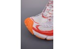 (Free Shipping)Balenciaga 10XL Sneakers 'White Red and Orange Mesh TPU and Rubber' 792778W2MV29670