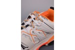 (Free Shipping)BALENCIAGA TRACK TRAINER 'WHITE ORANGE' 542436W1GB19059