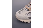 (Free Shipping)BALENCIAGA TRACK TRAINER 'WHITE ORANGE' 542436W1GB19059