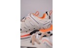 (Free Shipping)BALENCIAGA TRACK TRAINER 'WHITE ORANGE' 542436W1GB19059