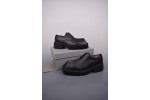 (Free Shipping)Balenciaga Rhino 25mm Derby Black Calfskin 656977WBB501000