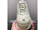 (Free Shipping)Balenciaga Triple S DIY Metal White Red 536737W2FAY9016