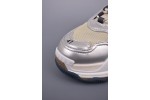 (Free Shipping)Balenciaga Triple S Sneake grey silver