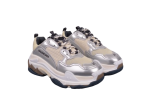 (Free Shipping)Balenciaga Triple S Sneake grey silver