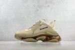 (Free Shipping)Balenciaga Triple S Clear Sole Beige 544351W2GA19002