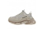 (Free Shipping)Balenciaga Triple S Clear Sole Beige 544351W2GA19002