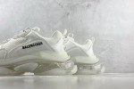 (Free Shipping)Balenciaga Triple S Clear Sole White 654251W2CA49000