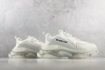 (Free Shipping)Balenciaga Triple S Clear Sole White 654251W2CA49000