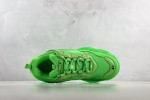 (Free Shipping)Balenciaga Triple S Clear Sole Fluo Green 541624W2GR13801