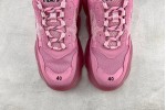 (Free Shipping)Balenciaga Triple S Clear Sole Pink (Women's) 544351W2GA15760