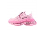 (Free Shipping)Balenciaga Triple S Clear Sole Pink (Women's) 544351W2GA15760