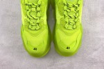 (Free Shipping)Balenciaga Triple S Clear Sole Fluo Yellow 541624W2FF17320