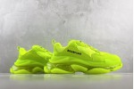 (Free Shipping)Balenciaga Triple S Clear Sole Fluo Yellow 541624W2FF17320