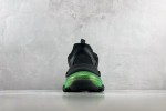 (Free Shipping)Balenciaga Triple S Black Yellow Fluo 541624W09ON1047