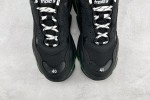 (Free Shipping)Balenciaga Triple S Black Yellow Fluo 541624W09ON1047