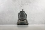 (Free Shipping)Balenciaga Triple S Clear Sole Dark Grey 541624W2GA11801