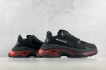 (Free Shipping)Balenciaga Triple S Sneaker 'Clear Sole - Black Pink Neon' 541624W2FR11053