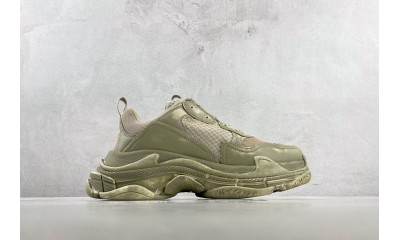 (Free Shipping)Balenciaga Triple S Faded Beige 536737 W3CN3 9700