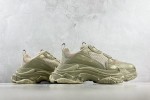 (Free Shipping)Balenciaga Triple S Faded Beige 536737 W3CN3 9700