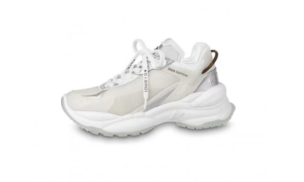 (Free Shipping)Louis Vuitton Run 55 Off White