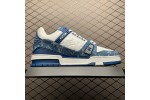 (Free Shipping)Louis Vuitton Trainer Sneaker 1AC2AM