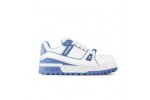 (Free Shipping)Louis Vuitton Trainer Maxi Light Blue