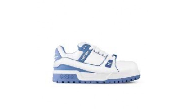 (Free Shipping)Louis Vuitton Trainer Maxi Light Blue