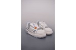 (Free Shipping)Louis Vuitton Trainer Maxi White Grey