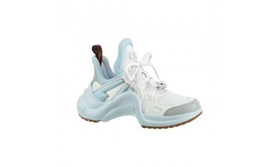 (Free Shipping)Louis Vuitton Archlight Sneaker Light Blue