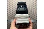 (Free Shipping)Louis Vuitton  Run 55 Trainers - Black 1ACGOK