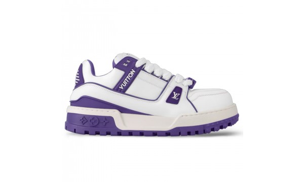 (Free Shipping)Louis Vuitton Trainer Maxi Purple 1ACRKE